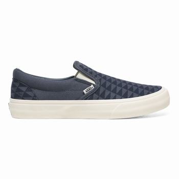 Damske Slip On Tenisky Vans x Pilgrim Classic Modre VA46BPYMG